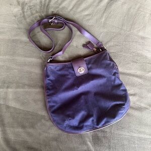 Talbot’s denim cross body bag